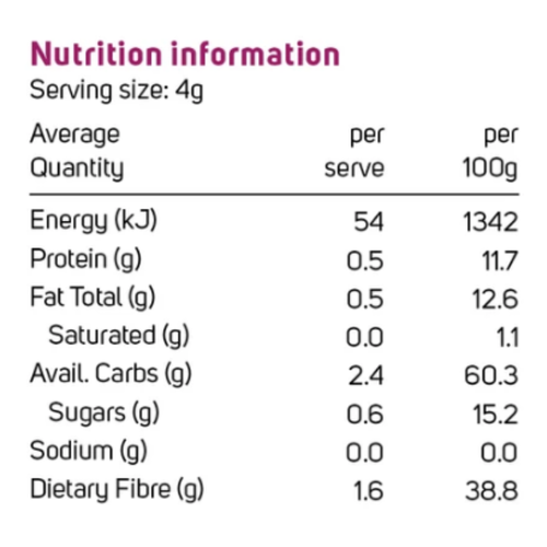 Power Super Foods Organic Elderberry Powder 60g