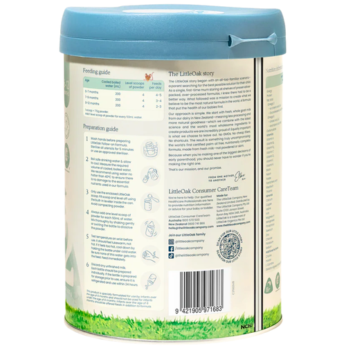 LittleOak Natural Goat’s Follow On Formula 2 800g