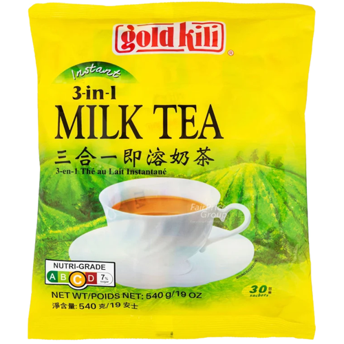 Gold Kili IInstant 3-in-1 Milk Tea Mix 18g x 30 Sachets
