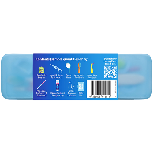 Piksters Braces Care Kit With Case