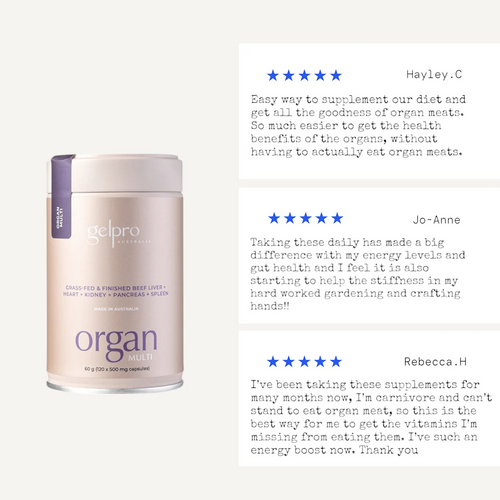 Gelpro Organic Multi 120 Capsules