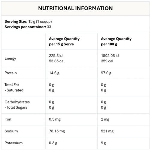 Gelpro Peptipro Hydrolysed Collagen Powder 500g