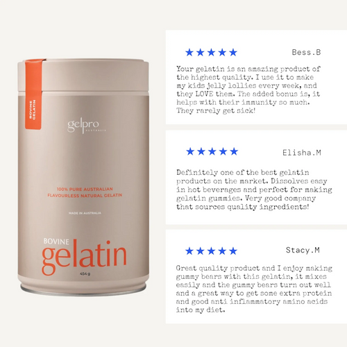 Gelpro Natural Australian Bovine Gelatin 454g