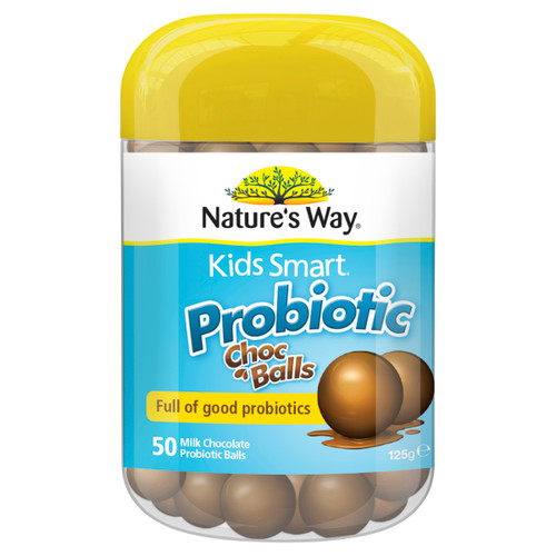 Nature's Way Kids Smart Probiotic Choc Balls (50 Balls)