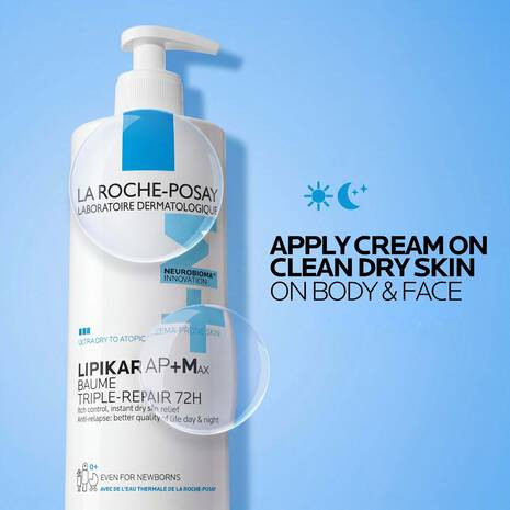 La Roche Posay Lipikar AP+MAX Moisturizing Balm 200mL