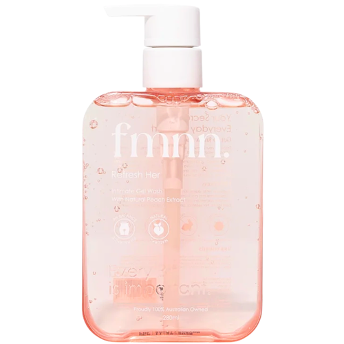 fmnn Refresh Her Peach Intimate Gel Wash 280mL