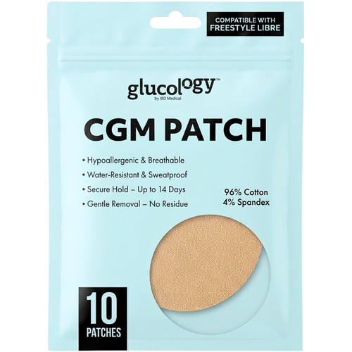 Glucology CGM Patch Freestyle Libre Beige 10 Pack