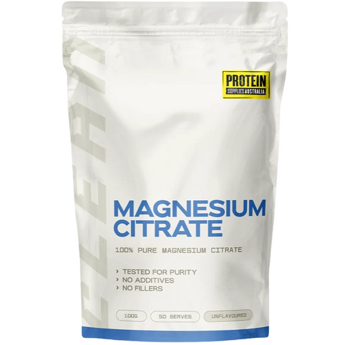 Protein Supplies Australia Pure Magnesium Citrate Vegan 100g
