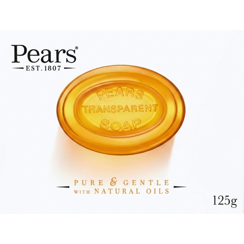 Pears Transparent Glycerin & Natural Oils Bar Soap 125g