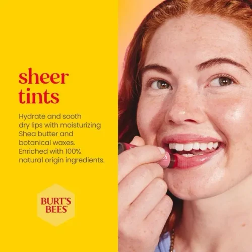 Burt's Bees Tinted Lip Balm Red Dahlia