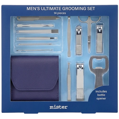 Mister Men's Ultimate Grooming Set 14 Pieces