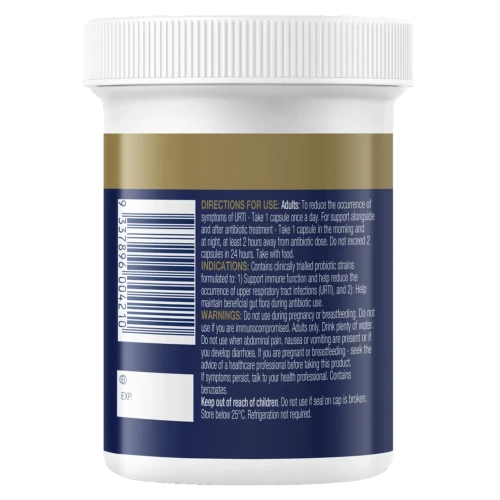 BioCeuticals UltraBiotic® Immune + Antibiotic Support 30 Capsules