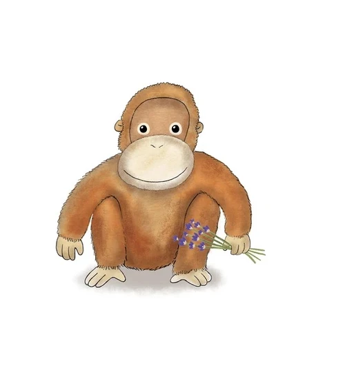 Warmies Orangutan Plush Microwavable Heat Pack