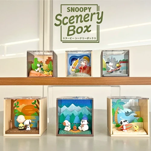 Snoopy Scenery Box Blind Box