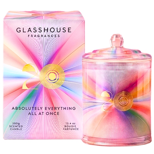 Glasshouse Fragrances Absolutely Everything All At Once Soy Candle 380g