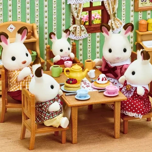 Sylvanian Families Chocolate Rabbit Family