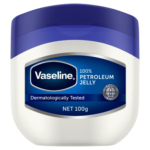 Front image of Vaseline Original 100% Petroleum Jelly 100g