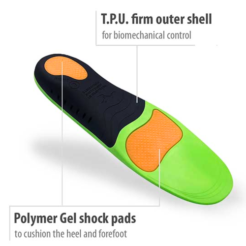 Footlogics SPORTS Orthotic Insoles XS