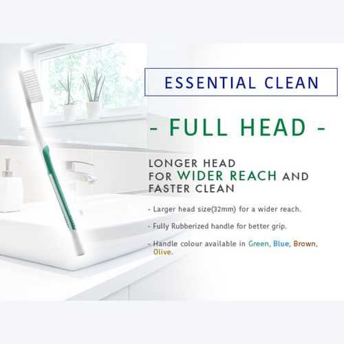 Systema Full Head Soft Toothbrush Assorted Colours