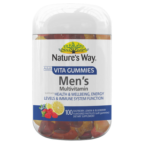 Nature's Way Adult Vita Gummies Men’s Multivitamin (100 Gummies)