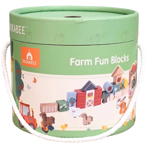 Zookabee Farm Fun Blocks 36 Pieces