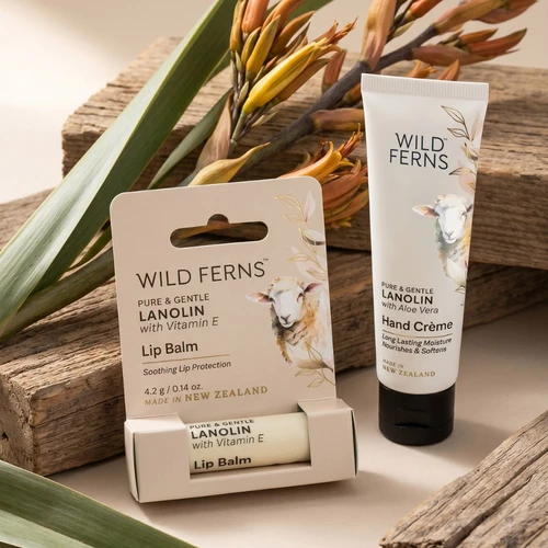 Wild Ferns Lanolin Lip Balm 4.2g