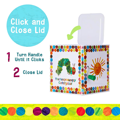 Eric Carle Very Hungry Caterpillar Jack-in-the-Box
