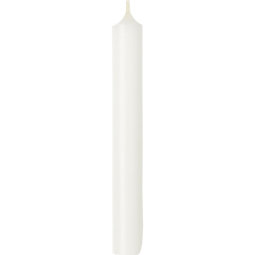 IHR Cylinder Candle White 18cm