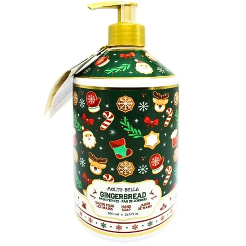Molto Bella Christmas Limited Edition Hand Soap Gingerbread 630mL
