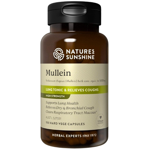 Nature's Sunshine Mullein 300mg 100 Capsules