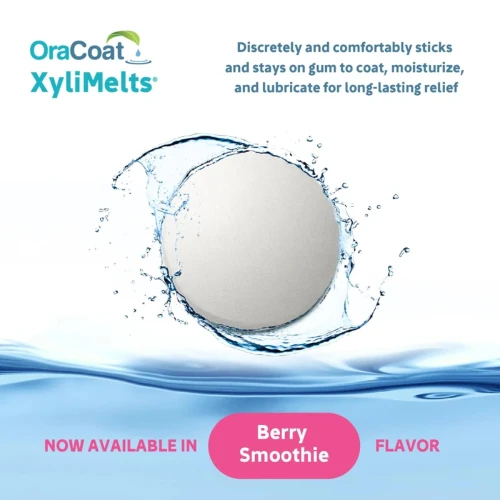 OraCoat XyliMelts Dry Mouth Slightly Sweet Mint-Free 80 Melts