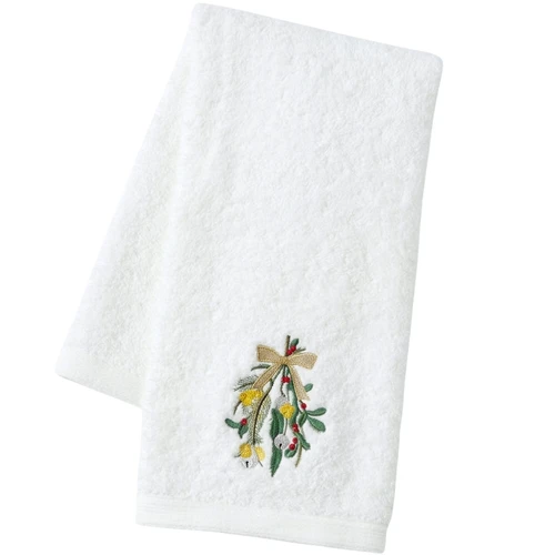 Pilbeam Living Holiday Season Mistletoe Hand Towel Single