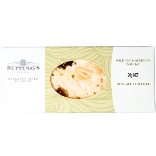Bettenay's Wild Fig & Almond Nougat 90g