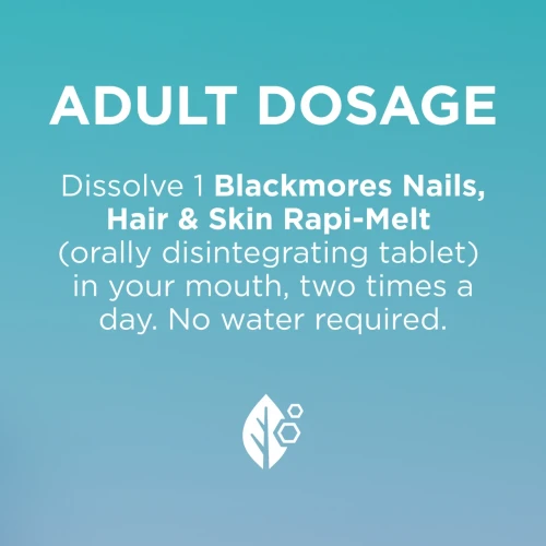 Blackmores Nails, Hair & Skin Rapi-Melt 60 Tablets