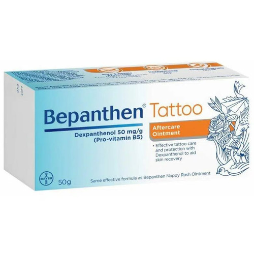 Bepanthen Tatoo Aftercare Ointment package