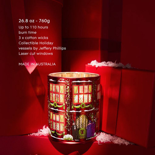 Glasshouse Fragrances Night Before Christmas Soy Candle 760g