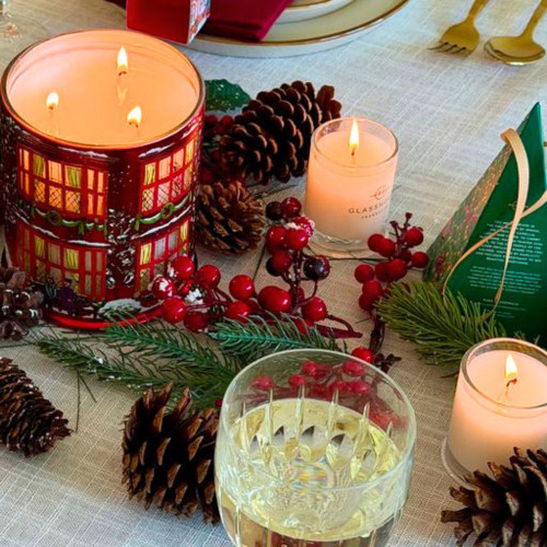 Glasshouse Fragrances Night Before Christmas Soy Candle 760g