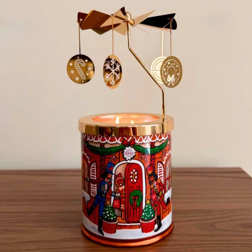 Glasshouse Fragrances Kyoto In Bloom Candle & Spinning Carousel 380g