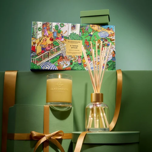 Glasshouse Fragrances A Tahaa Affair Home Fragrance Gift Set