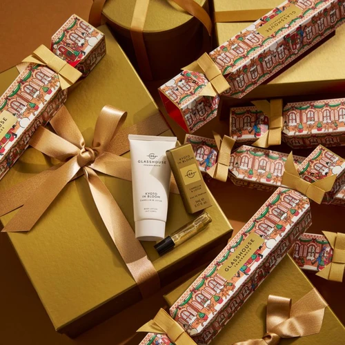 Glasshouse Fragrances Kyoto In Bloom Christmas Bon Bon Gift Set