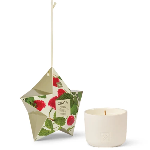 Product image of Circa Home Raspberry & Rhubarb Bauble Soy Candle 70g