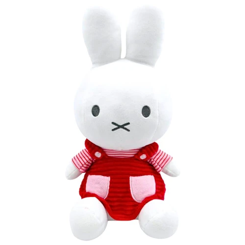 Miffy Plush Sitting in Pink Dress 30cm