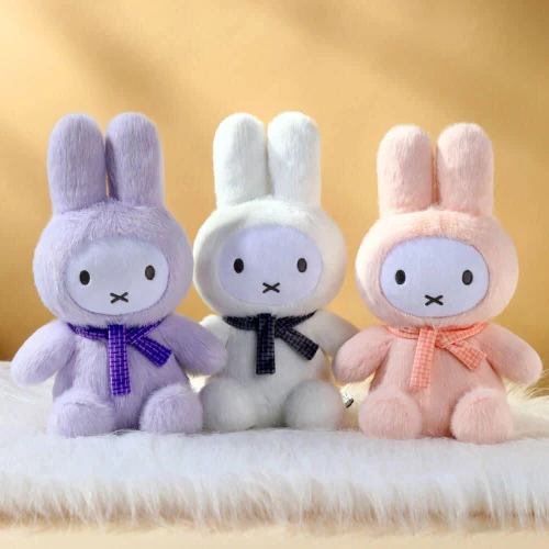 Miffy Purple Plush Soft Toy 25cm