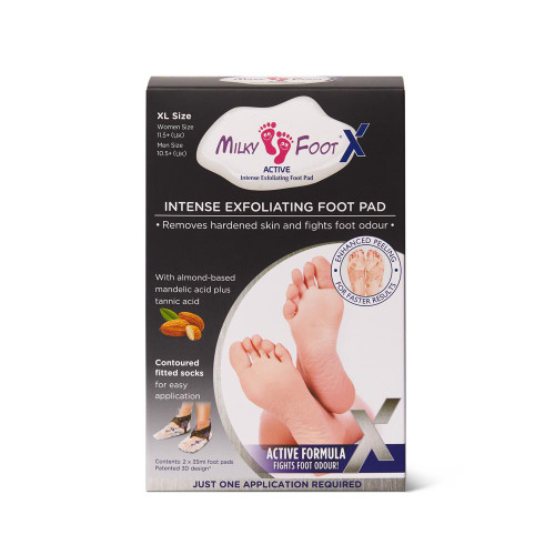 Milky Foot Active XL Exfoliating Foot Treatment