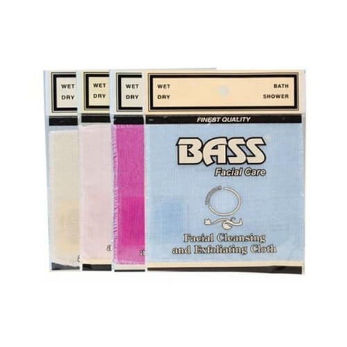 Bass Brushes Premium Nylon Exfoliating Facial Cloth