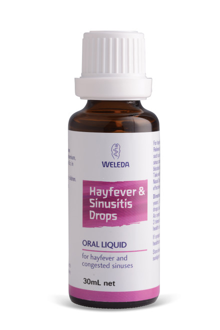 Weleda Hayfever & Sinusitis Drops Oral Liquid 30mL