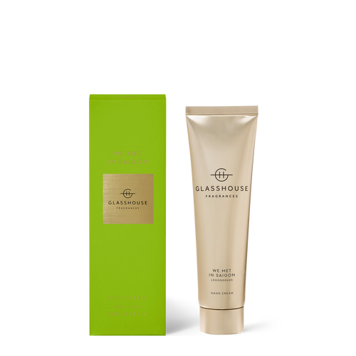 Glasshouse Fragrances We Met In Saigon Hand Cream Lemongrass 100ml