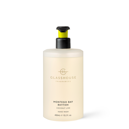 Glasshouse Fragrances Montego Bay Rhythm Hand Wash Coconut & Lime 450ml