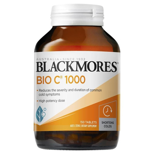 Blackmores Bio C 1000 Chewable One-A-Day 150 Tablets