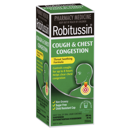 Robitussin Cold and Cough syrup